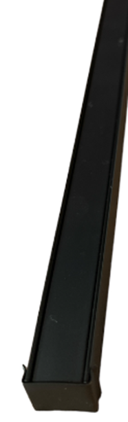 1193/2 PERFIL SOBREPOR SLIM TAMPA CEGA 2 METROS BRANCO