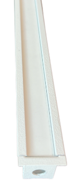1195/2 PERFIL EMBUTIR SLIM TAMPA CEGA 2 METROS BRANCO