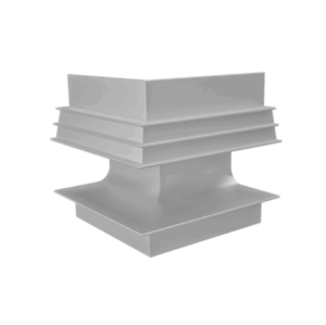 1126/1 PERFIL NO FRAME TETTO JUNCAO ANG ABERTO BRANCO