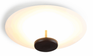 1068/27 PLAFON SLICE DOURADO ESCOVADO 270MM 3000K