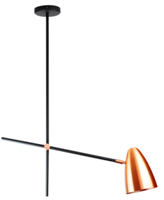 849/1 PENDENTE SOUL PRETO