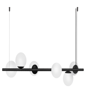 733/6 PENDENTE CENTURY DOURADO ESCOVADO