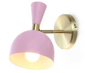 878/1 ARANDELA VENEZA  DOURADO ESCOVADO