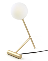 891/1 LUMINARIA DE MESA IMOLA BRANCO GLOBO 100MM