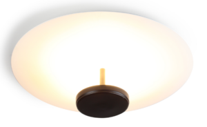 1055/25 ARANDELA INFINITY PRETO 3000K COM INTERRUPTOR