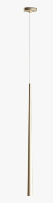 1265/47 PENDENTE HONO PRETO 3000 K