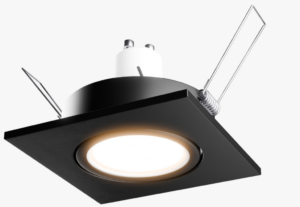 1309/1 EMBUTIDO QUADRADO DELFI MOLA PRETO MR11