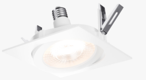 1313 EMBUTIDO QUADRADO DELFI MOLA BRANCO AR111